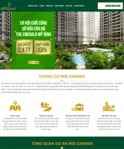 Theme WordPress bất động sản số 20