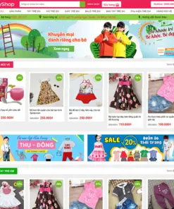 Baby fashion shop WordPress theme